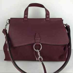 Rebecca Minkoff  Keith Suede Leather Satchel bag